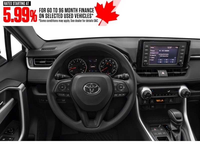 2019 Toyota RAV4 AWD XLE Interior Shot 3