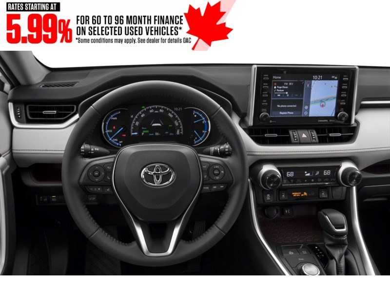 2021 Toyota RAV4 Hybrid Hybrid Limited AWD Interior Shot 3