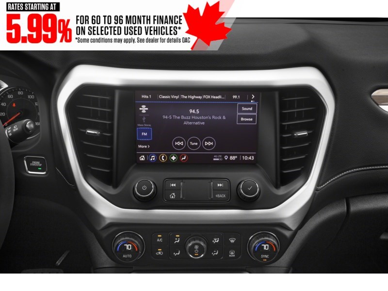 2022 GMC Acadia AWD 4dr SLE Interior Shot 2