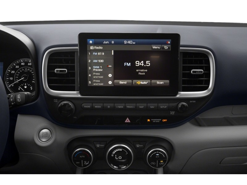 2020 Hyundai Venue Ultimate w/Black Interior IVT Interior Shot 2