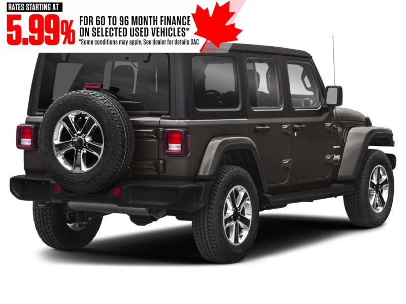 2020 Jeep Wrangler Unlimited Sahara 4x4 Exterior Shot 2