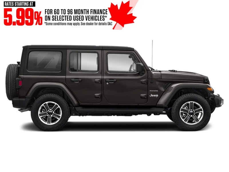 2022 Jeep Wrangler Unlimited Unlimited Sahara Altitude 4x4 Exterior Shot 10
