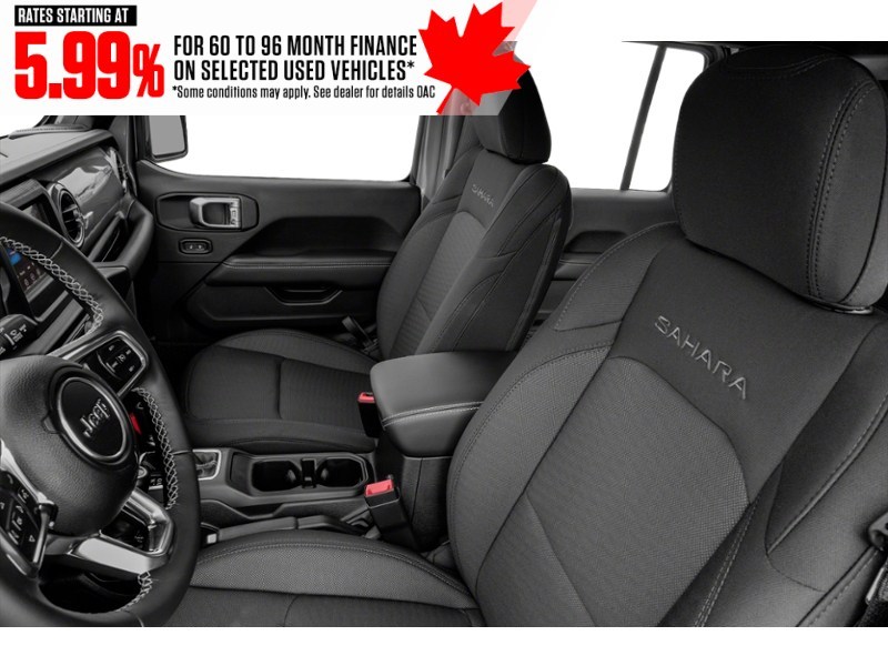 2022 Jeep Wrangler Unlimited Unlimited Sahara Altitude 4x4 Interior Shot 4