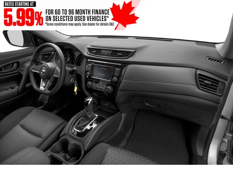 2020 Nissan Rogue AWD S Interior Shot 1