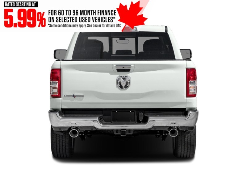 2021 RAM 1500 Big Horn 4x4 Crew Cab 6'4" Box Exterior Shot 7
