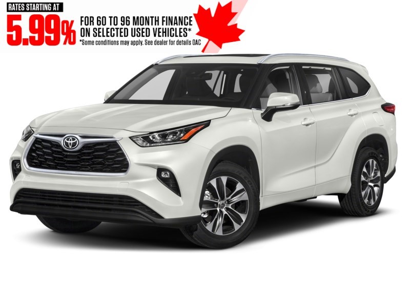 2021 Toyota Highlander XLE AWD Exterior Shot 1