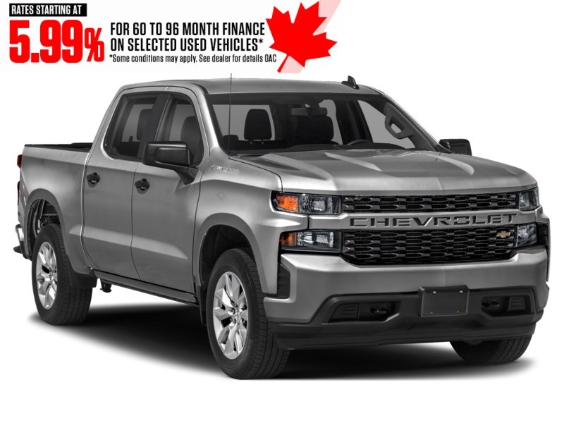 2021 Chevrolet Silverado 1500 4WD Crew Cab 147" Custom Exterior Shot 8
