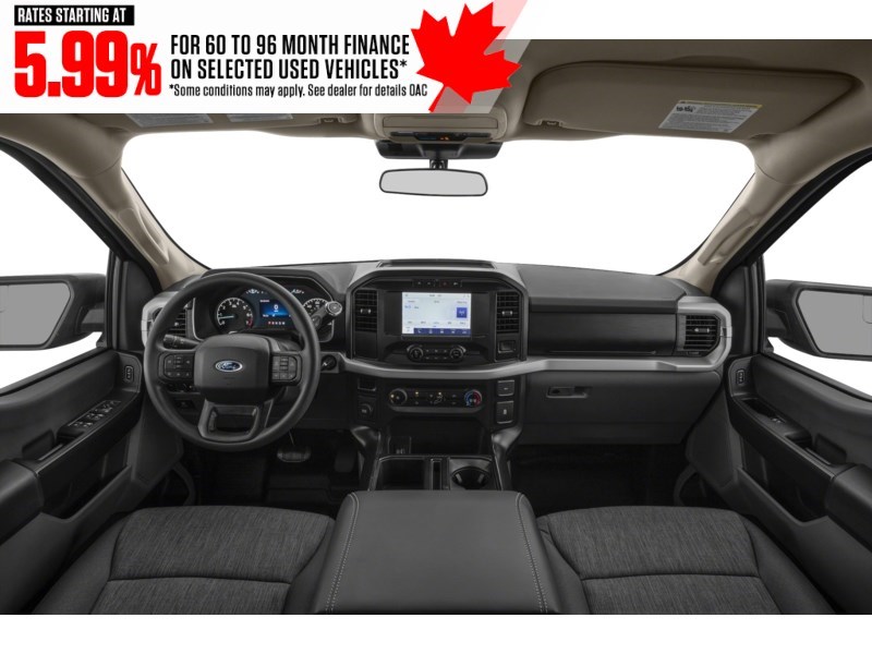2023 Ford F-150 XL 4WD SuperCrew 5.5' Box Interior Shot 6