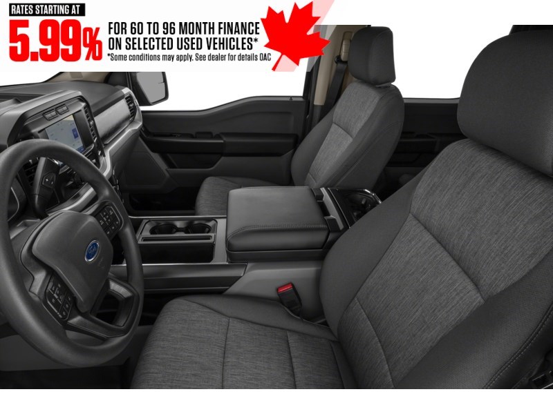 2023 Ford F-150 XL 4WD SuperCrew 5.5' Box Interior Shot 4