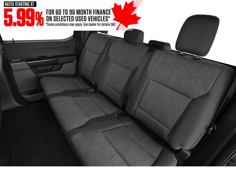 2023 Ford F-150 XL 4WD SuperCrew 5.5' Box Interior Shot 5