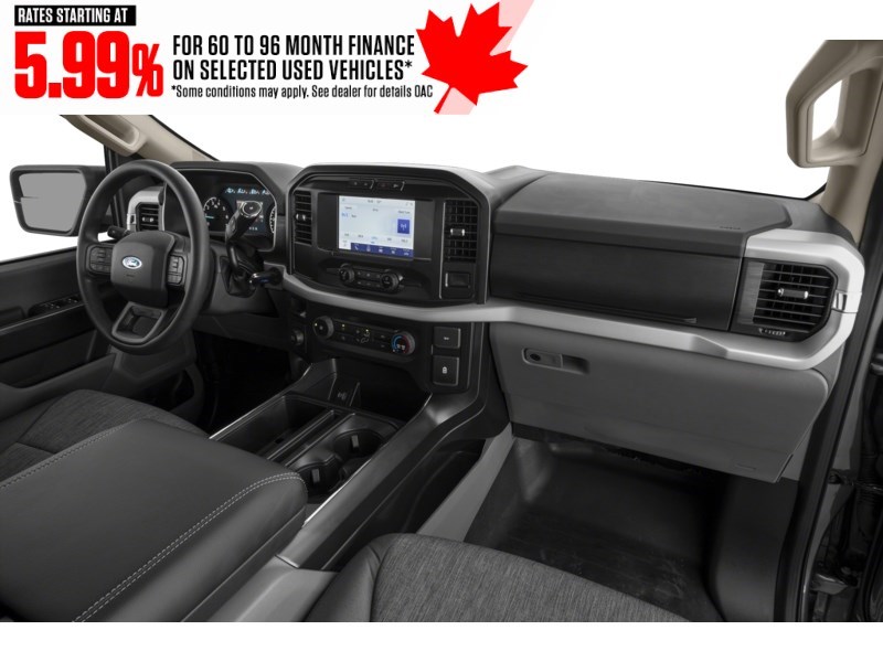 2023 Ford F-150 XL 4WD SuperCrew 5.5' Box Interior Shot 1