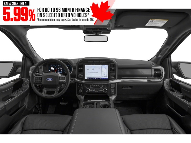 2022 Ford F-150 LARIAT 4WD SuperCrew 5.5' Box Interior Shot 6