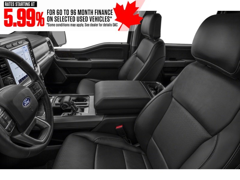 2022 Ford F-150 LARIAT 4WD SuperCrew 5.5' Box Interior Shot 4