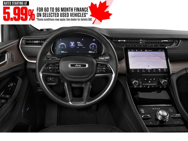 2021 Jeep Grand Cherokee L Overland 4x4 Interior Shot 3