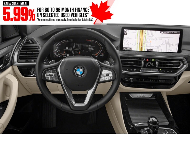 2022 BMW X3 xDrive30i Sports Activity Vehicle Interior Shot 3