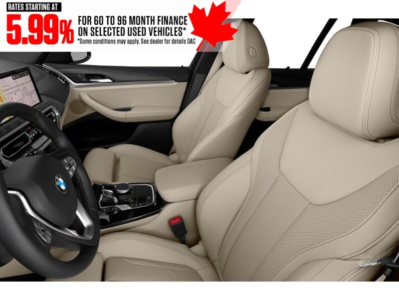 2022 BMW X3 xDrive30i Sports Activity Vehicle Interior Shot 4