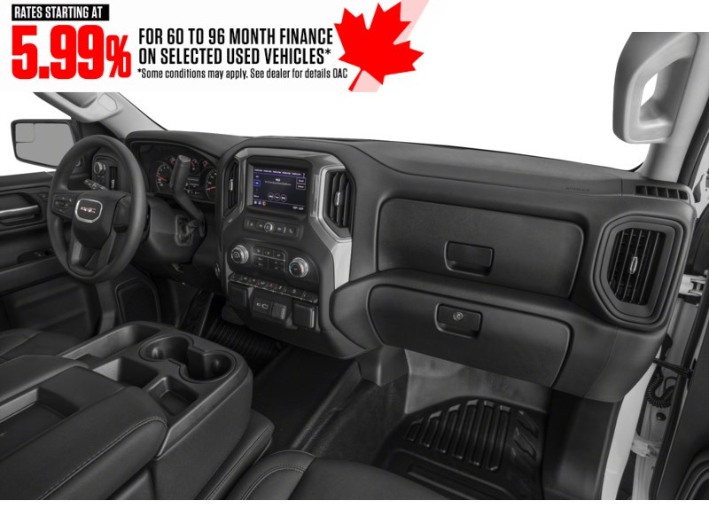 2022 GMC Sierra 1500 4WD Crew Cab 147" SLE Interior Shot 1
