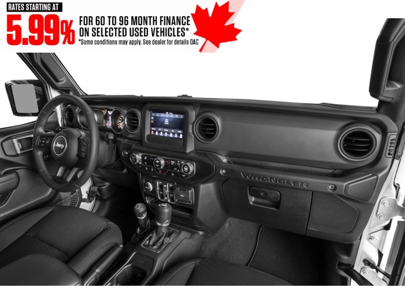 2023 Jeep Wrangler Sport Altitude 4 Door 4x4 Interior Shot 1