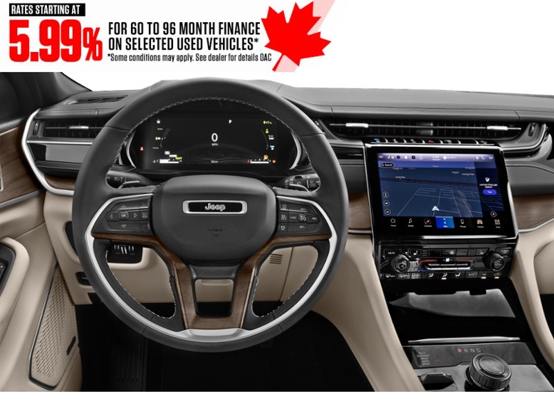 2023 Jeep Grand Cherokee 4xe 4x4 Interior Shot 3