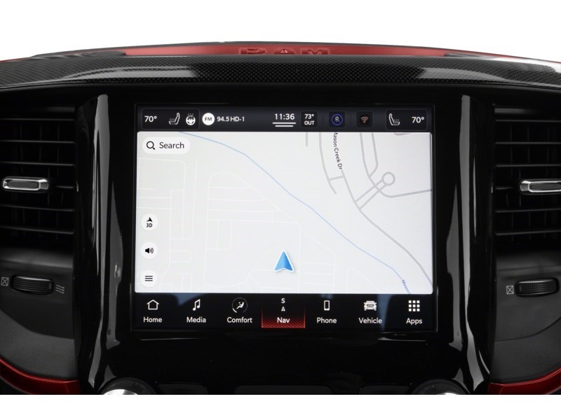 2022 RAM 1500 Rebel 4x4 Crew Cab 5'7" Box Interior Shot 8