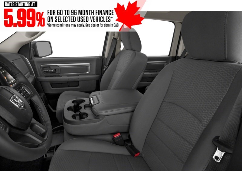 2023 RAM 1500 Classic SLT 4x4 Crew Cab 5'7" Box Interior Shot 4