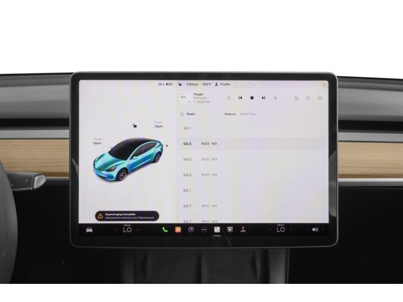 2023 Tesla Model 3 RWD Interior Shot 2