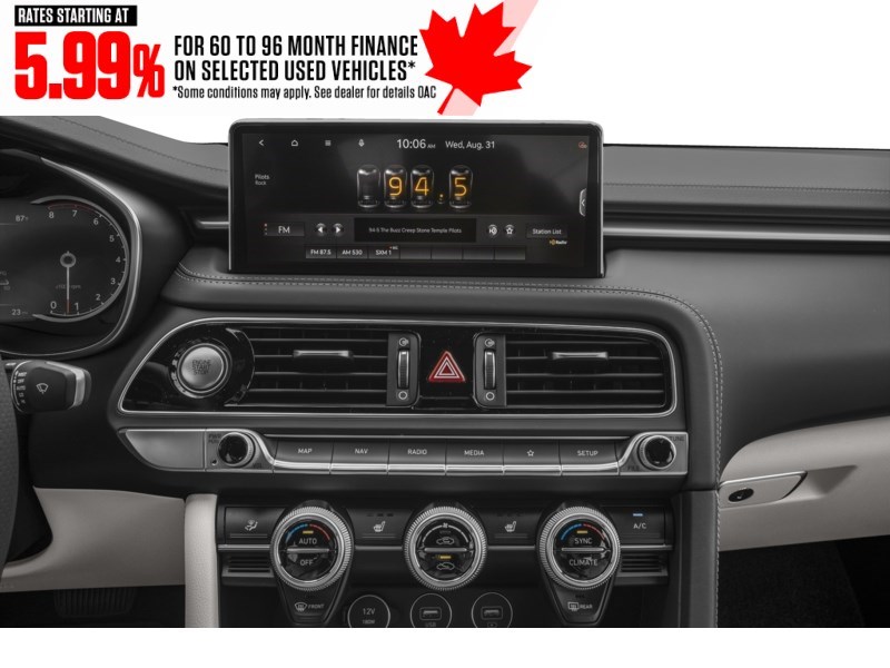 2022 Genesis G70 3.3T Sport AWD Interior Shot 2