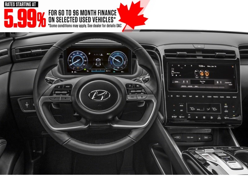 2023 Hyundai Tucson Hybrid Luxury AWD Interior Shot 3
