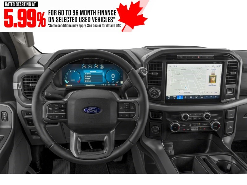 2024 Ford F-150 XLT 4WD SuperCrew 5.5' Box Interior Shot 3