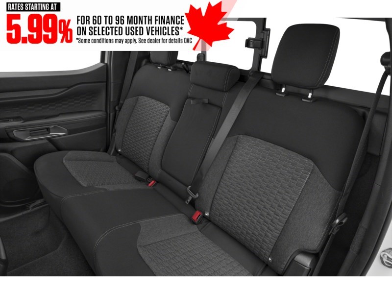 2024 Ford Ranger XLT 4WD SuperCrew 5' Box Interior Shot 5