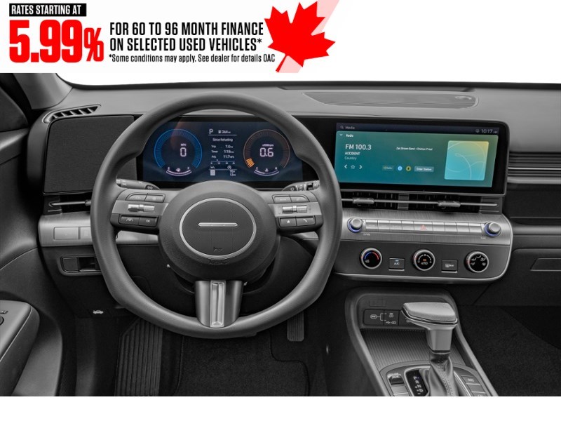 2025 Hyundai Kona 2.0L Essential AWD Interior Shot 3