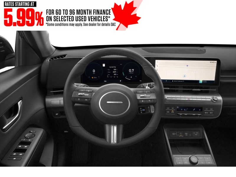 2025 Hyundai Kona 2.0L Preferred AWD w/Trend Package Interior Shot 3