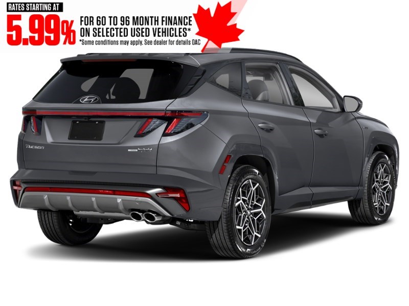 2024 Hyundai Tucson Hybrid N-Line AWD Exterior Shot 2