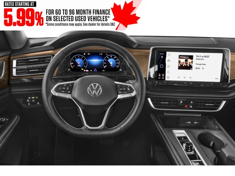 2024 Volkswagen Atlas Comfortline 2.0 TSI 4MOTION Interior Shot 3