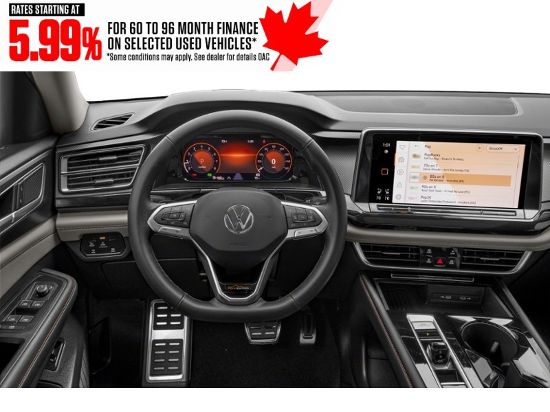 2024 Volkswagen Atlas Peak Edition 2.0 TSI 4MOTION Interior Shot 3