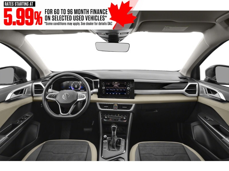 2026 Volkswagen Taos Comfortline 4MOTION Interior Shot 6