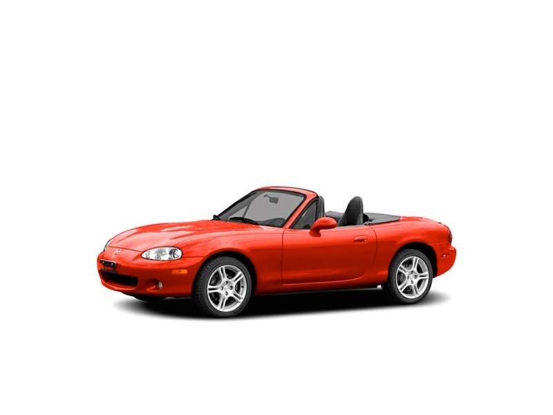 2004 Mazda MX-5 Miata 2dr Conv GS Manual Classic Red  Shot 1