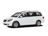 2009 Honda Odyssey 5dr Wgn Touring w/RES & Navi Taffeta White  Shot 7