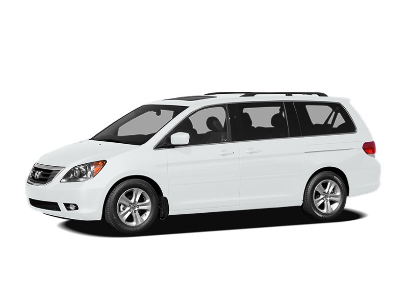 2009 Honda Odyssey 5dr Wgn Touring w/RES & Navi Taffeta White  Shot 7