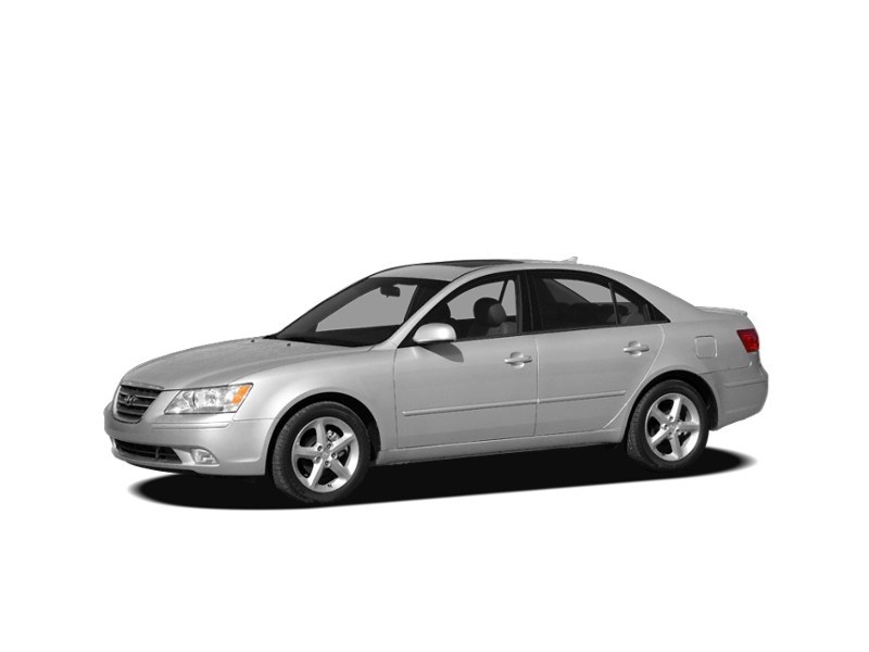 2009 Hyundai Sonata 4dr Sdn I4 Auto GL Bright Silver Metallic  Shot 1