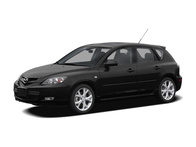 2009 Mazda Mazda3 Sport 4dr HB Sport Auto GX Black Mica  Shot 4