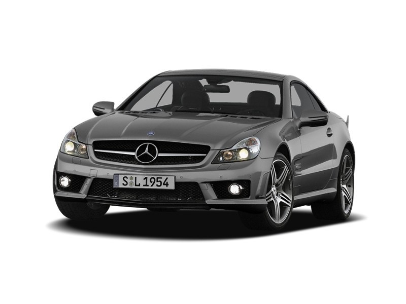 2009 Mercedes-Benz SL-Class 2dr Roadster 6.2L V8 AMG Cubanite Silver Metallic  Shot 1