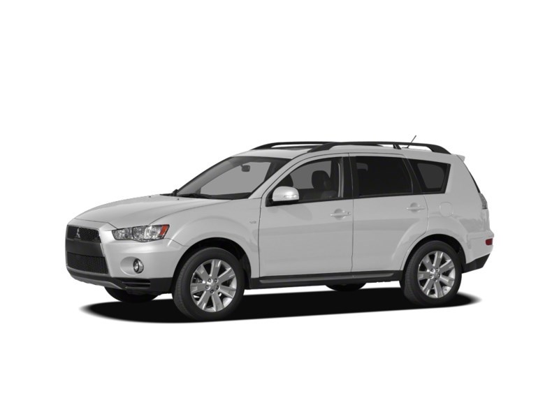 2010 Mitsubishi Outlander 4WD 4dr GT Diamond White Pearl  Shot 1