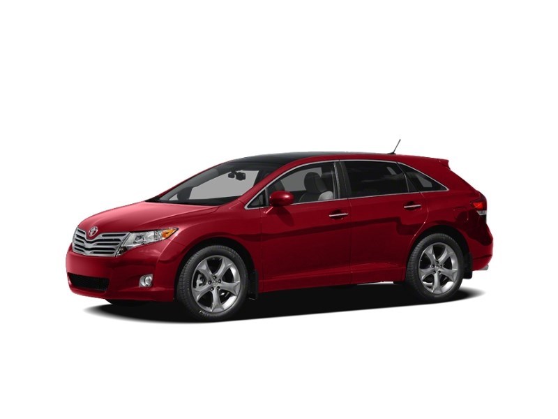 2010 Toyota Venza 4dr Wgn AWD Barcelona Red Metallic  Shot 1