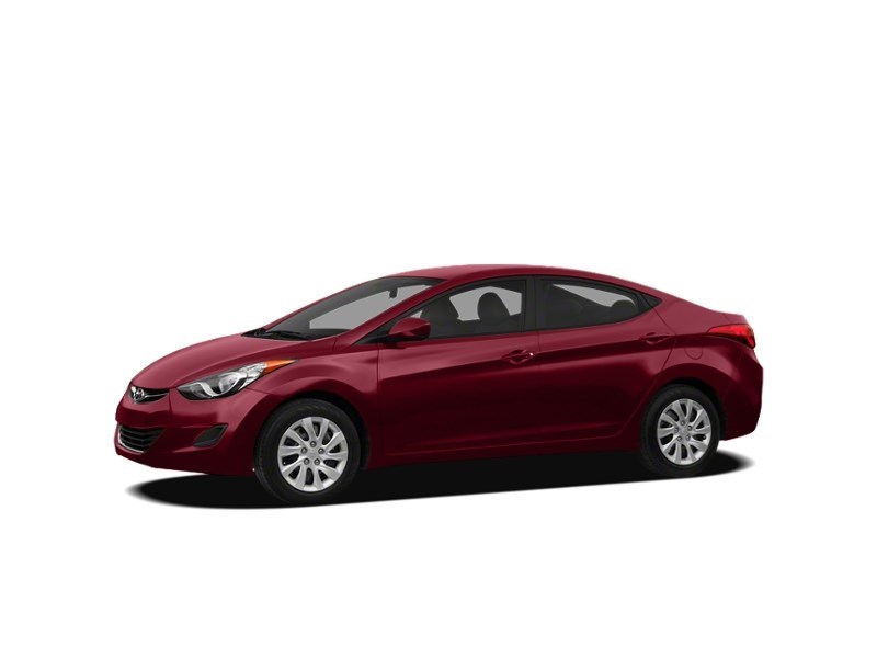 2011 Hyundai Elantra 4dr Sdn Auto GL Venetian Red Metallic  Shot 1