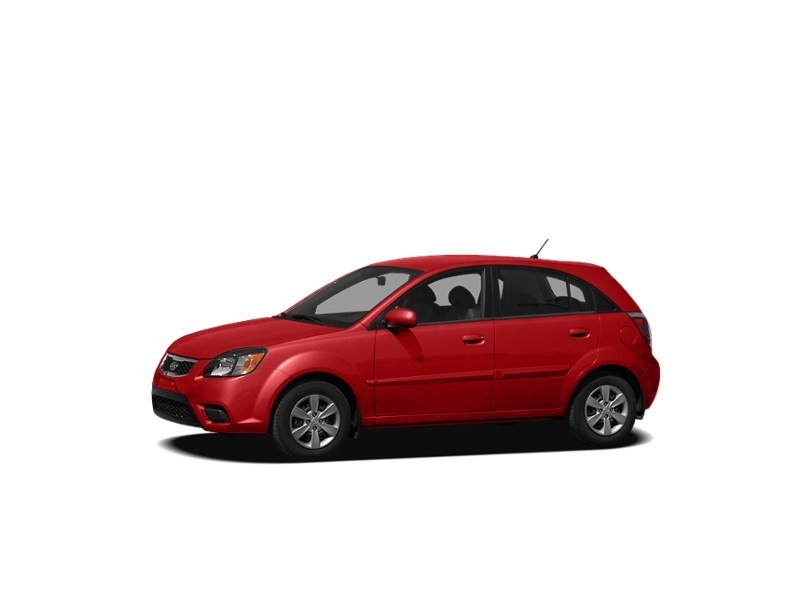 2011 Kia Rio5 5dr HB Man Rio5 EX Racing Red Metallic  Shot 2