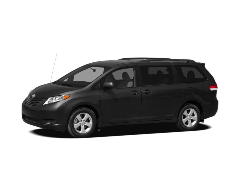2011 Toyota Sienna 5dr V6 7-Pass FWD Black  Shot 7