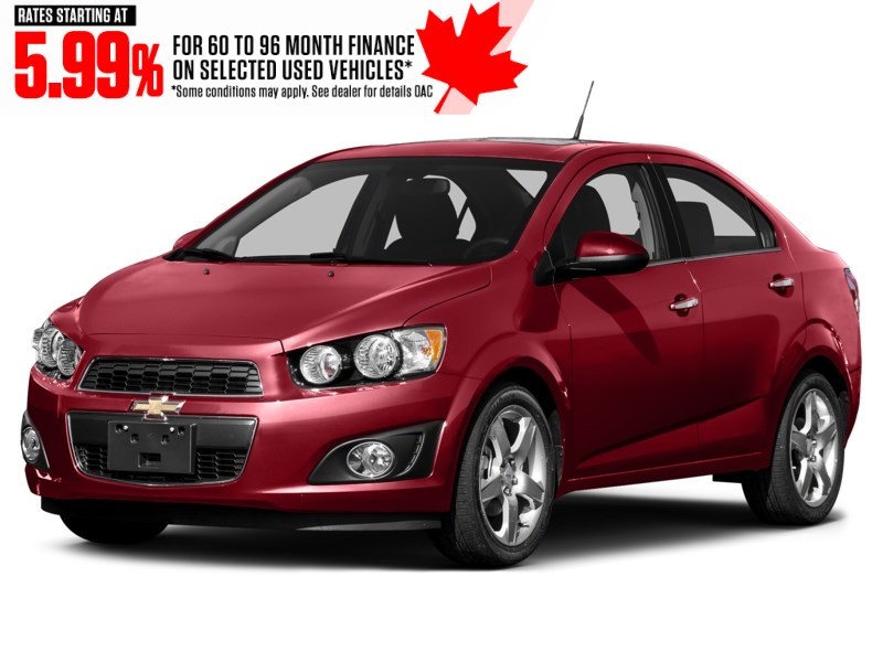 2012 Chevrolet Sonic 4dr Sdn LS Crystal Red Tintcoat  Shot 4