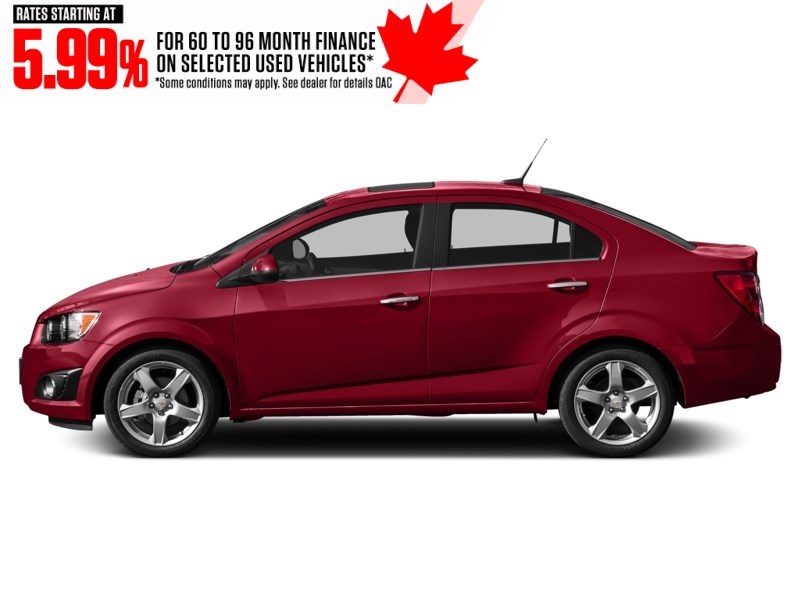 2012 Chevrolet Sonic 4dr Sdn LS Victory Red  Shot 11