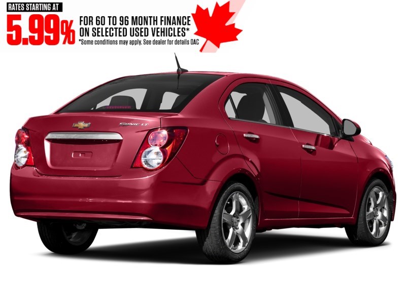 2012 Chevrolet Sonic 4dr Sdn LS Victory Red  Shot 12